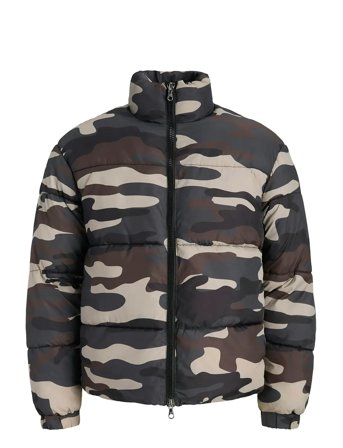 Jcocover Aop Puffer Jacket Patterned Jack & J S