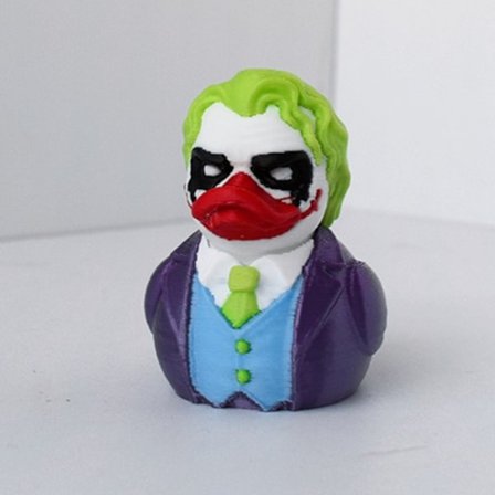 1 stk. figurdukke, 1 Warner Joker-temaet andeformet ornament, en samlerobjekt til boligindretning, meget velegnet som festgave, boligdekoration