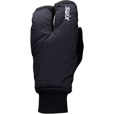Swix Endure Split Mitt Unisex workout gloves Black 7