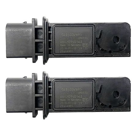 2x Auton virtausmittarin anturi Maf Mass Sensor 0281002695 A6420940148 -