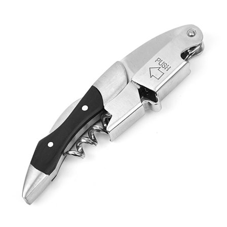 Stålhode og hale svart-Fabrikk engros rustfritt stål rød