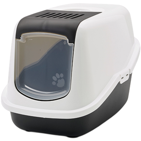 Savic - Katteboks Nestor Sort 56x39x38cm - Katt - Kattedo & kattetoalett - Kattedo & kattetoalett med tak - ZOO.no