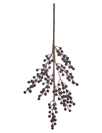 Berrie Branch Home Decoration Christmas Decoration Christmas Accessories Rød Lene Bjerre