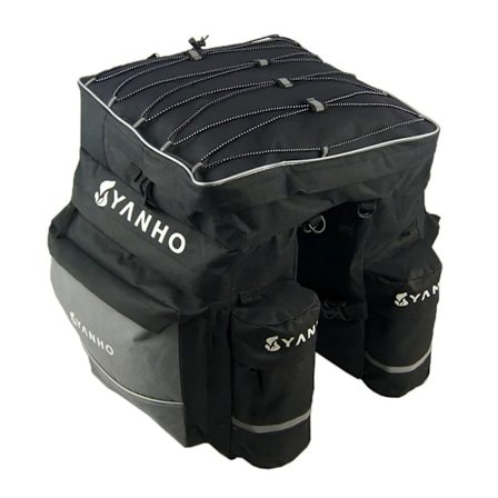 Cykelväska med 7 Fack och Regnskydd – 60L