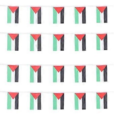 Palæstina Flag Guirlande Palæstina Dag Fest Dekoration Palæstina Flag Hængende Banner