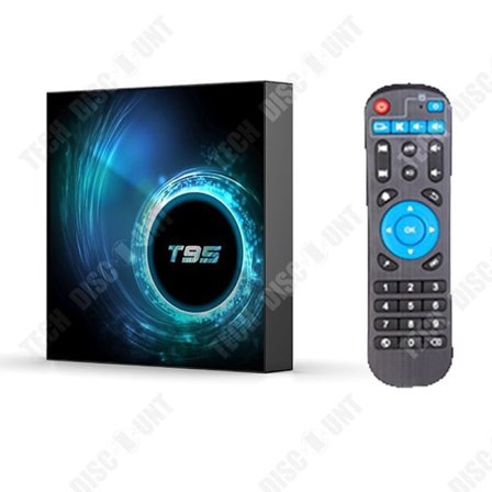 TV-box - TD - 4G+32G - Dubbelband Wi-Fi - Upplösning 1920x1080 - Integrerad Bluetooth