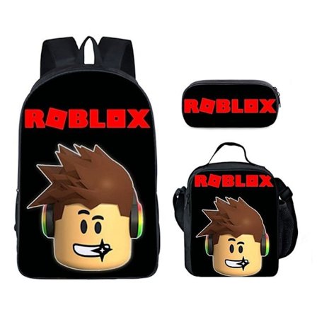 Roblox-oppilasreppu, peruskoululaisten ja yläkoululaisten reppu Korean tyyliin, ins-tyylinen muotireppu, kolmiosainen setti A39