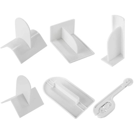 Kage Restauration Glatter Paddle Værktøj Sukkerhåndværk Glasur Fondant Poleringsmiddel Finisher Q