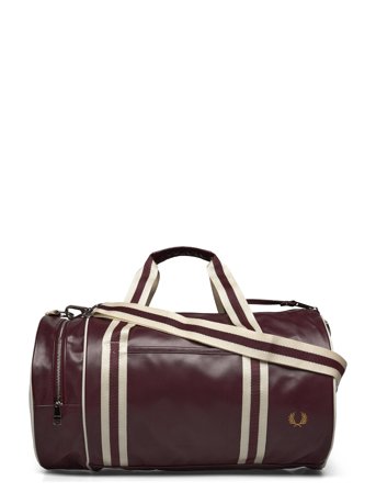 Fred Perry Classic Barrel Bag - Brown - ONE SIZE