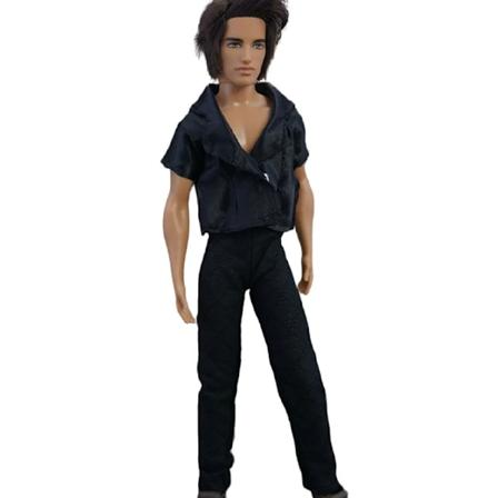 Kvalitets 1/6 Dukke Tøj Casual Wear Håndlavet Tøj Outfit Til 29CM Ken Prince Dukke Tilbehør DIY Dukke Dragter Frakke Dekorationer NO.25 clothes only