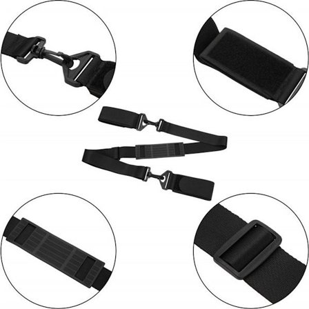 Skistropp og staver Bærestropp Ski Skateboard Justerbar skulderstropp Justerbar skistropp og stavholder Voksne tenåringer Vinteraktiviteter