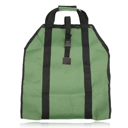 Bärbar Vedpåse - Stor Kapacitet Canvas Hållare för Grön Ved