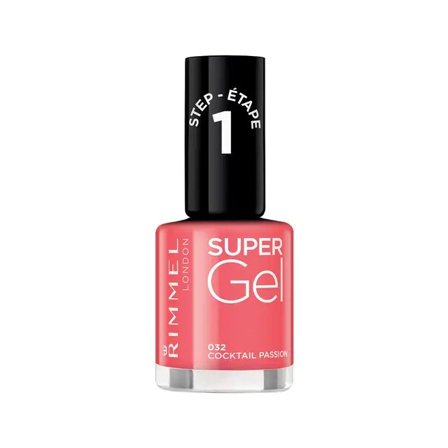 Rimmel Smalto Unghie Super Gel Colore 032 Cocktail Passion 12ml