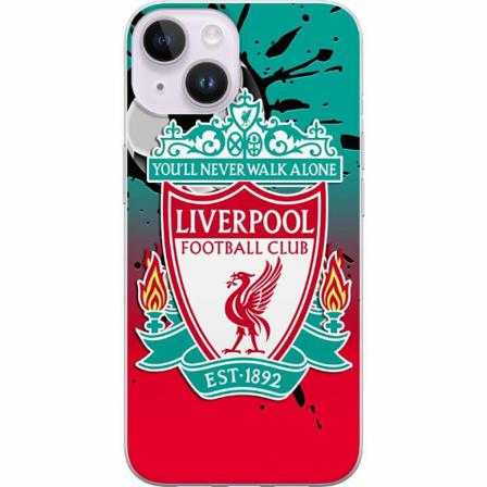 Apple Iphone 14 Genomskinligt Skal Liverpool