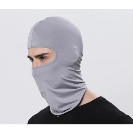 Skimaske Balaclava motorsykkel - Flere farger Light grey