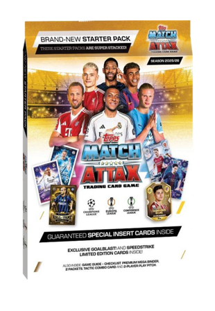 Topps Match Attax UEFA Champions League Starter Pack 2025/26 Övrigt Unisex ONESIZE