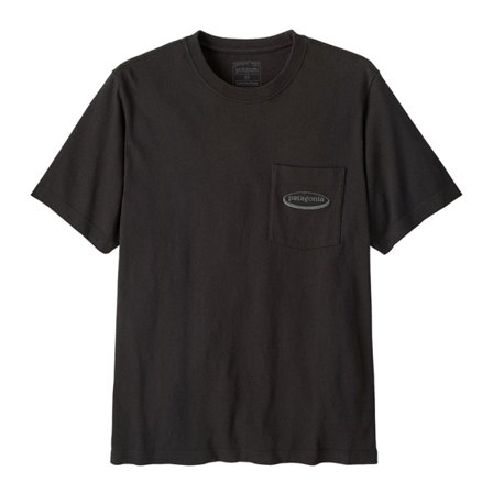 Patagonia M's MW '95 Oval Logo Pocket Tee Black - XL