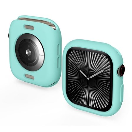 Apple Watch Series 10 46 mm ENKAY HAT PRINCE Candy Color TPU-klockfodral Stötsäkert skydd - Ljusblå