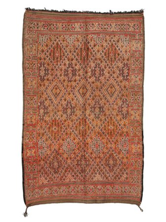 Handknuten Berber Moroccan - Mid Atlas Vintage 188X295 Ullmatta