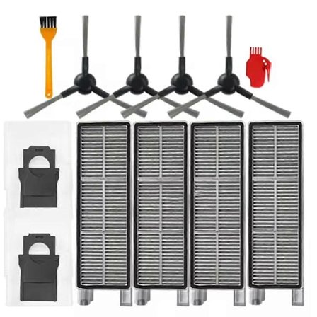 För G30/G30 Ultra/G30 Pro/G20 Master Robotdammsugare Sidoborste Filter Dammpåse Utbytesdelar