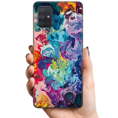 Kompatibelt Mobilskal till Samsung Samsung Galaxy A71 Wild Colours