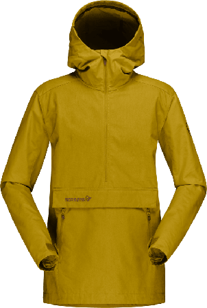 Norrøna Women's Svalbard Cotton Anorak Women unlined jacket Yellow L