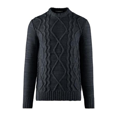 BomBoogie, Men`s Crewneck Sweater Niebieski, Mężczyzna, Rozmiar: 2XL