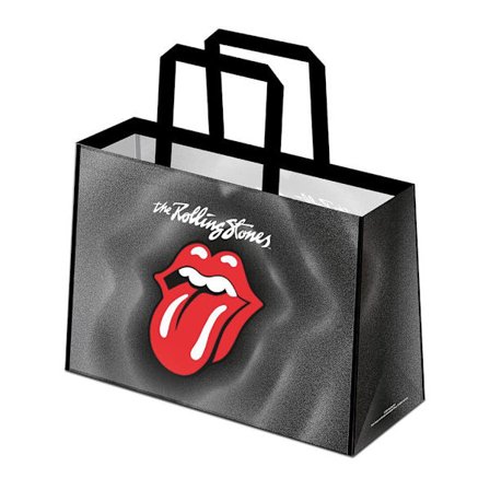 The Rolling Stones Rock ́N ́ Roll Tygväska One Size Svart/Röd