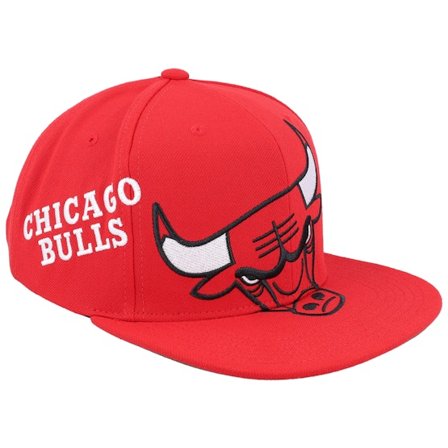 Mitchell & Ness - Chicago Bulls Big Time Red Snapback Snapback Red Cap - NBA @ Hatstore
