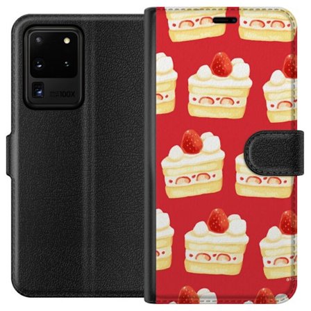 Plånboksfodral till Samsung Galaxy S20 Ultra med Tårta