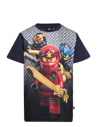 Lwtaylor 332 - T-Shirt S/S T-shirts Short-sleeved Marineblå LEGO Kidswear*Betinget Tilbud
