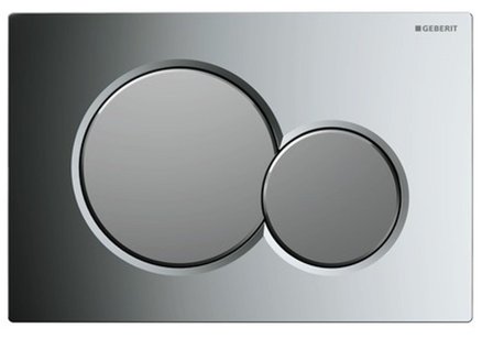 Geberit Sigma01 Spyleplate Krom, Baderom