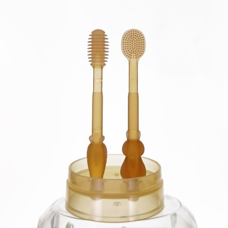 Pehmeäharjainen hammasharja Baby kieliharja TYYPPI A TYYPPI A