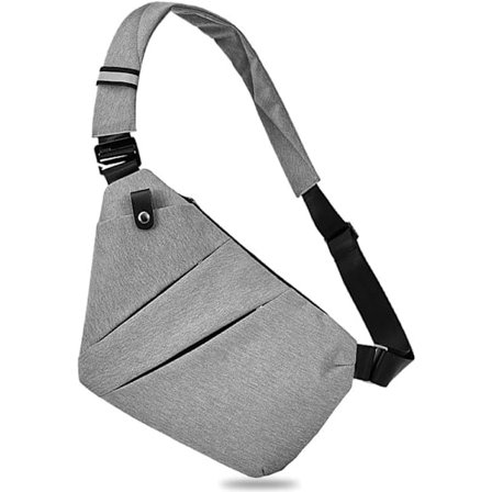 Tyverisikret Taske, Slank Tyverisikret Rejsetaske til Kvinder & Mænd, Crossbody Tasker med Flere Lommer til Kvinder