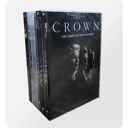 The Crown (2023) - den komplette sæson 1-6 TV-serie DVD] 24 diske engelsk version