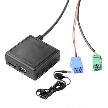 Bil Bluetooth Modul 6 Pin AUX TF USB Adapter Trådløs Radio Afspiller Stereo Audio Modul til Renault 2005-2011
