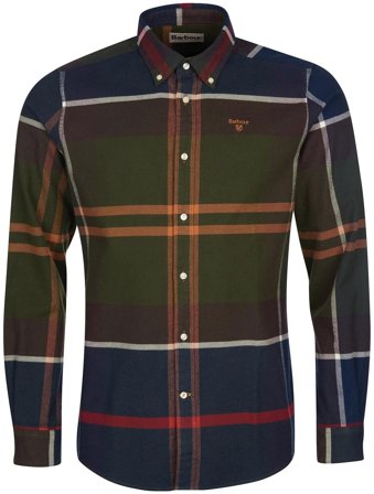 Barbour M's Iceloch Tailored Fit Classic Tartan