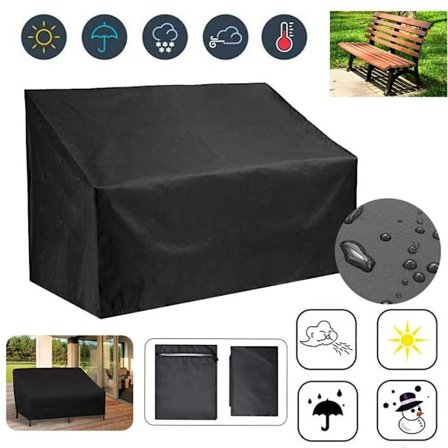 4-sits möbel utomhus sofföverdrag vattentät, trädgård sofföverdrag, uteplats möbelöverdrag