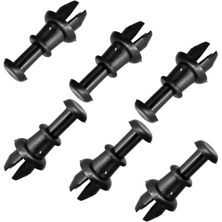 6x Tavaratilan Hyllykoukun Pidike, Auton Takahyllyn Ripustin Kiinnitysklipsit, Auton Tavaratilan Hyllyn Tapit, Auton Takahyllyn Kiinnitysnarut