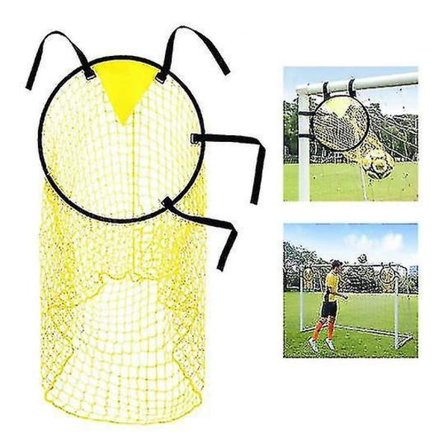 Fotbollsmål Top Bins Fotbollsmål Träningsutrustning, Lätt att Fästa och Ta Bort från Målet för Skottprecisionsträning