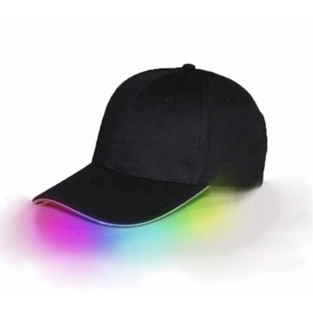 Unisex LED-valoilla varustettu kalastushattu, ulkokäyttöön sopiva, viileä yökalastukseen, metsästykseen, vaellukseen, kalastustarvikkeet