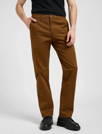 Lee Jeans Regular Chino - Brown - 32 x 32