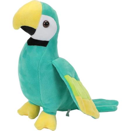 Søt Ara Papegøye Stoffdyr, Grønn Fugl Stoffdyret, ZQKLA