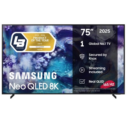 Samsung 75" - TQ75QN900F 8K Neo QLED Mini LED Smart TV (2025)