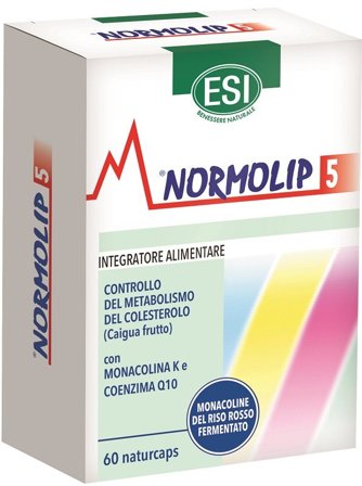 Esi Normolip 5 60 Capsule - Integratore per il Colesterolo