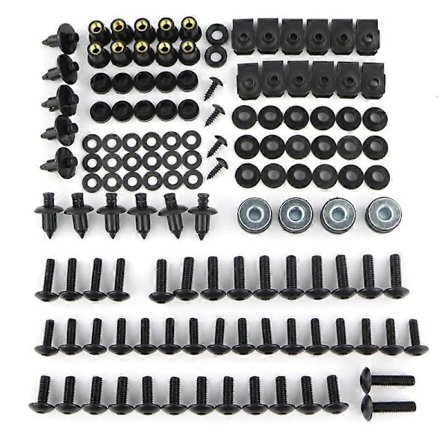 Passer til Suzuki GSXR 600 GSX-R600 GSX-R750 GSXR 750 1997-2018 Motorsykkel Komplett Full Kåpe Bolter Kit Klemmer Skruer