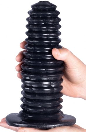 Hunglock Fluffy 24 cm Grövre analplugg - Blushme.se