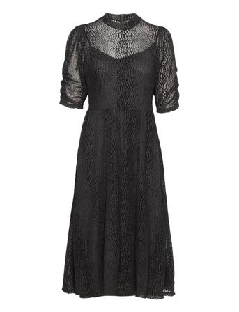 Ihmelina Dr Knälång Klänning Svart ICHI