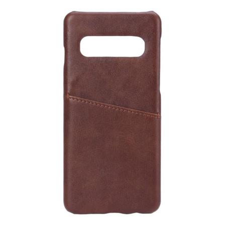 Onsala Samsung Galaxy S10 Skal Kortfack Brun