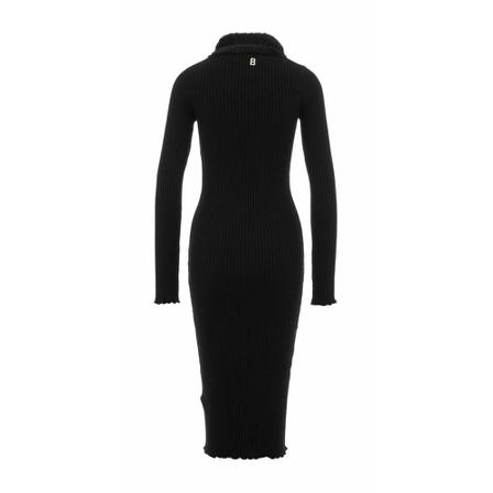 Blugirl, Dress Rf 2053Mag 31 22 Zwart, Dames, Maat:L